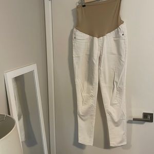Seven7 maternity white jeans, size 10